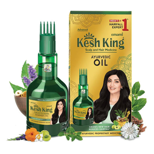 Kesh King Ayurvedic Hair Oil | Herbal Oil with Bhringraj & Amla