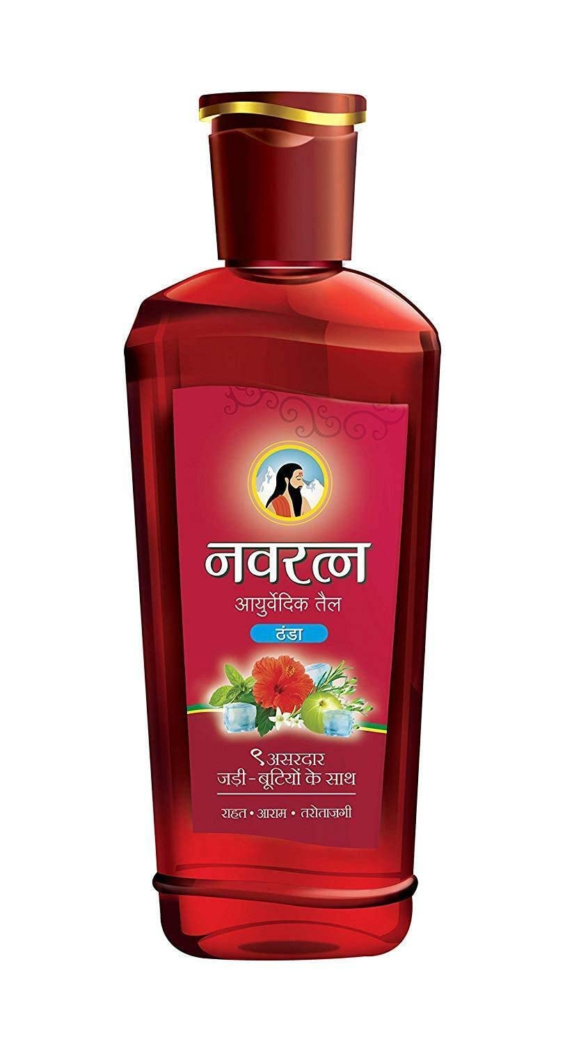 Navratna Ayurvedic Cool Oil Hair Oil Original Indian Emami