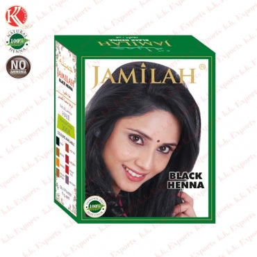 Jamilah Black Henna Hair Color Original Indian